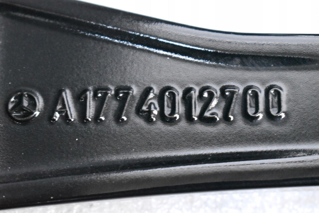 1x Alufelge 18 Zoll 7.5" 5x112 49ET Glanz Schwarz A1774012700 Mercedes-Benz W177 FEL6251857966ob