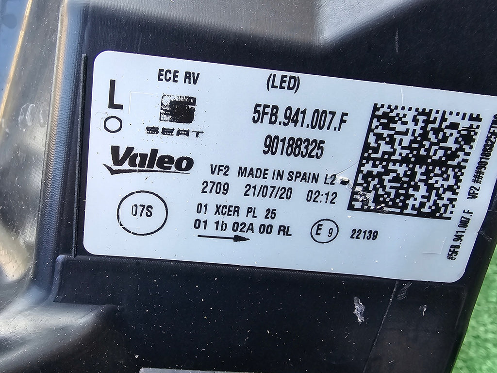 Frontscheinwerfer Seat Leon 5FB941007F Full LED Links Scheinwerfer Headlight