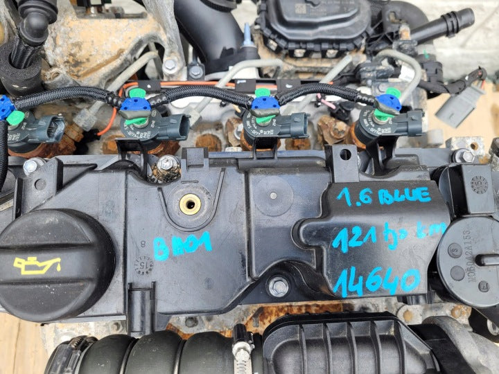 Motor Citroën Berlingo BH01 1.6 Diesel Engine Unkomplett MOT2158192139lx