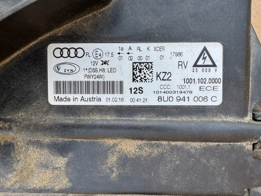 Frontscheinwerfer Audi Q3 8U0941006C LED Rechts Scheinwerfer Headlight