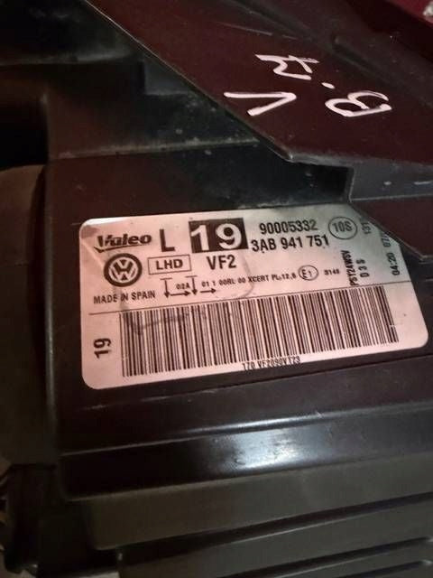 Frontscheinwerfer VW Passat B7 90005332 3AB941751 Links Scheinwerfer Headlight SCH8817919509db