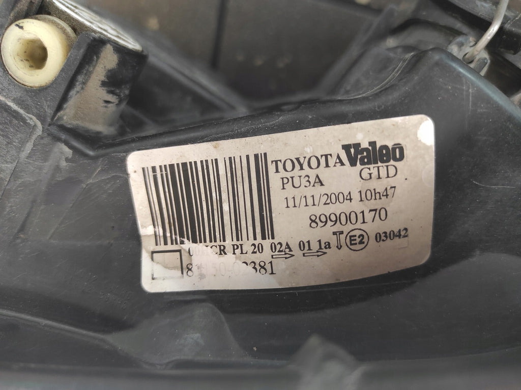 Frontscheinwerfer Toyota 89900170 89900169 8111002381 Rechts oder Links