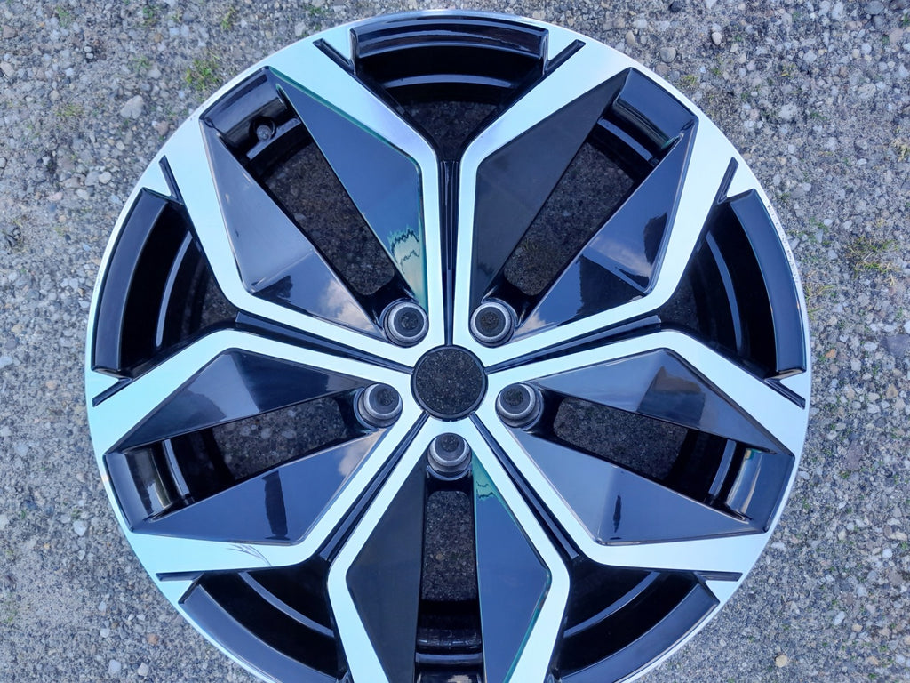 1x Alufelge 20 Zoll 6.5" 5x114.3 33ET Glanz Schwarz 403005730R Renault Scenic FEL6690341308ya