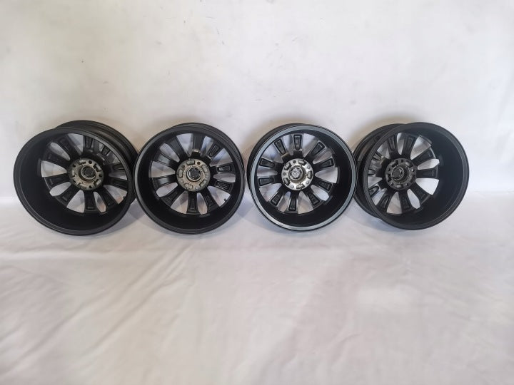 4x Alufelge 16 Zoll 6.5" 5x114.3 44ET Schwarz 403005287R Renault Megane Talisman FEL3700319421tm