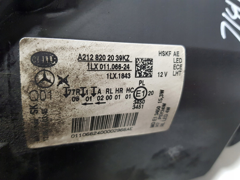Frontscheinwerfer Mercedes-Benz W212 A2128202039KZ LED Rechts oder Links SCH8633682124wq