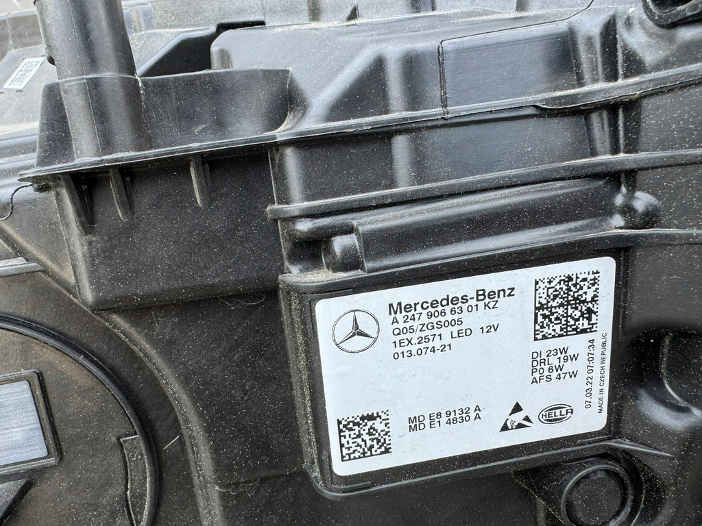 Frontscheinwerfer Mercedes-Benz Gla A2479066301 LED Links Scheinwerfer Headlight SCH8748074702tz