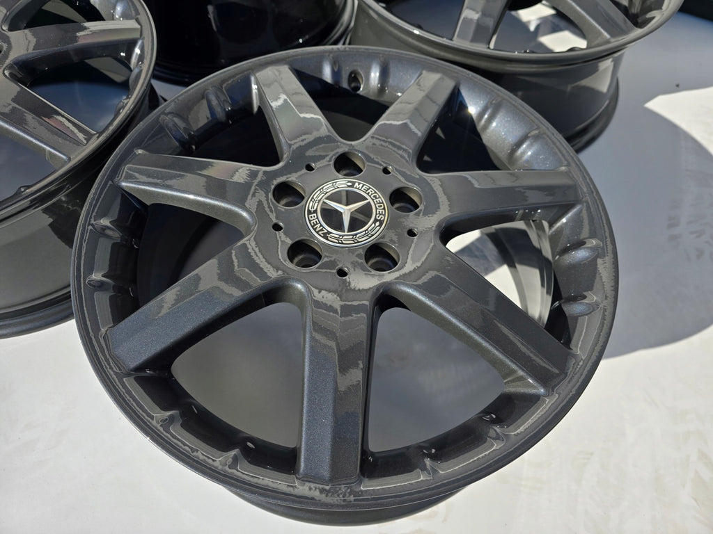4x Alufelge 17 Zoll 7.0" 5x112 49ET A1684012402 Mercedes-Benz Rim Wheel FEL4354706230kt