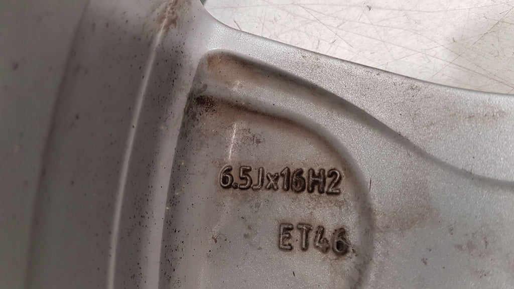 1x Alufelge 16 Zoll 6.5" 5x112 46ET Glanz Silber 5E0601025C Skoda Octavia Iii FEL7013237243vr