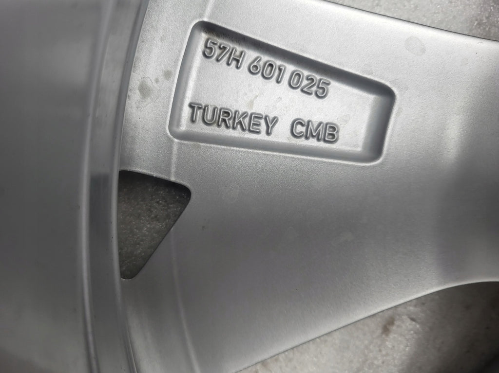 1x Alufelge 18 Zoll 7.5" 5x112 40ET Glanz Silber 57H601025 Skoda Kodiaq FEL1843676667tc