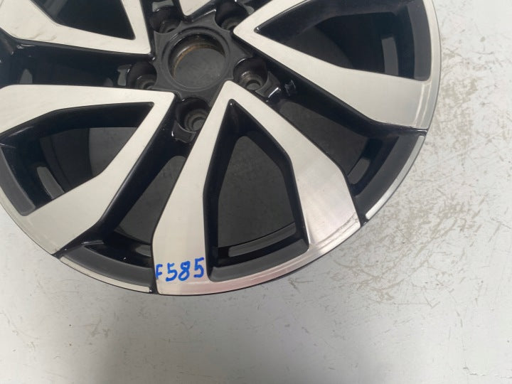 1x Alufelge 16 Zoll 7.0" 5x112 48ET Glanz Schwarz 5H0601025AC VW Golf Viii FEL6795830605la