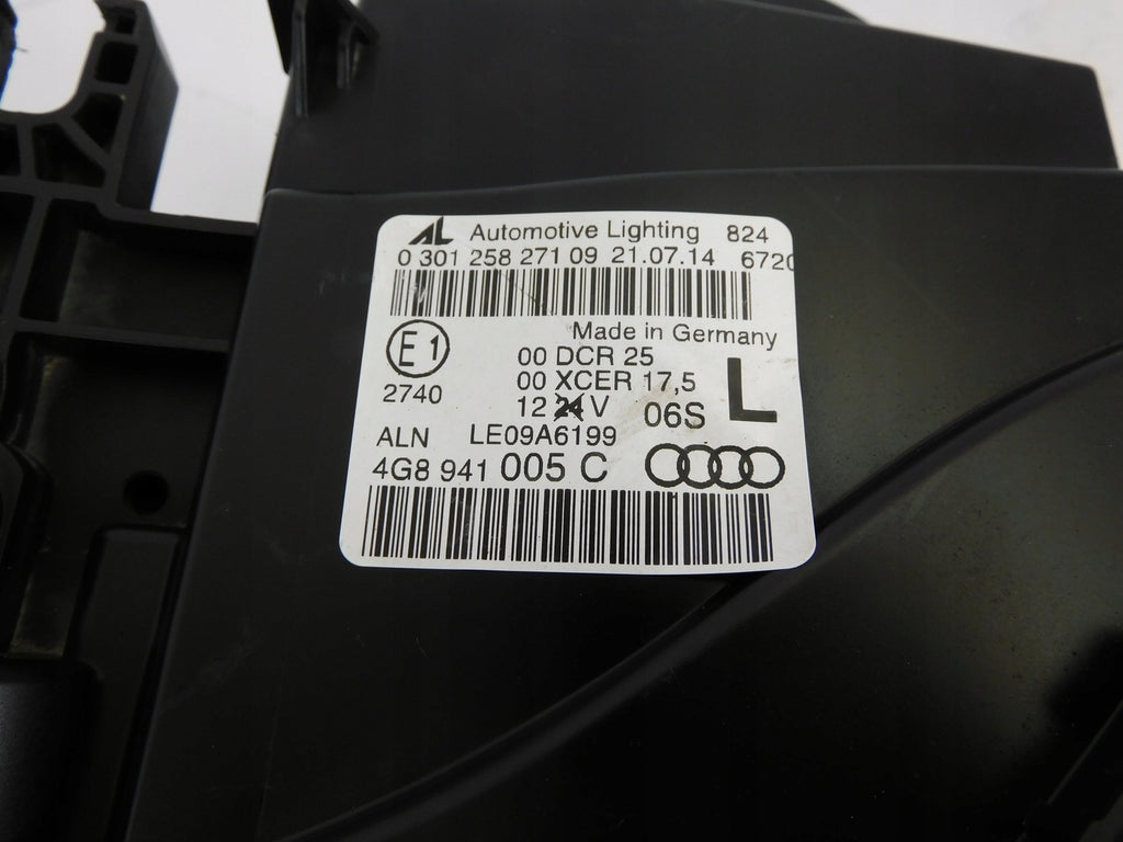 Frontscheinwerfer Audi C7 A7 4G8941005 4G8941043C Xenon Links Headlight