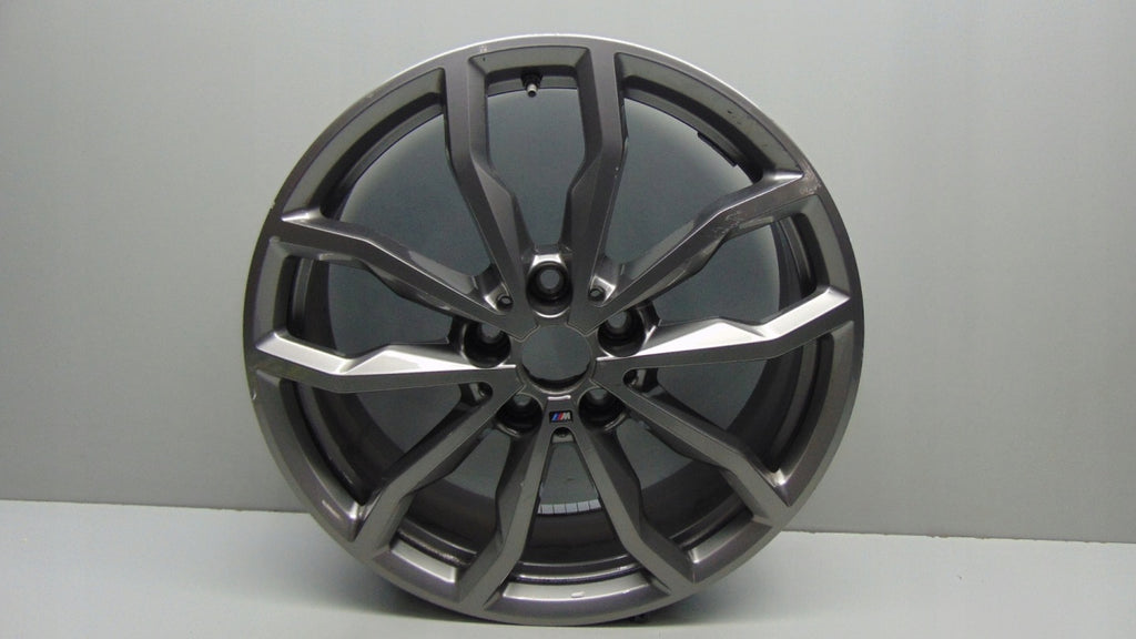 1x Alufelge 18 Zoll 6.5" 5x112 41ET Glanz Grau 6877550 BMW F39 X1 F48 Rim Wheel FEL5299232837pz