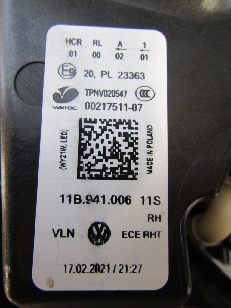 Frontscheinwerfer VW Id.5 Id.4 11B941006 LED Rechts Scheinwerfer Headlight SCH1837183859rt