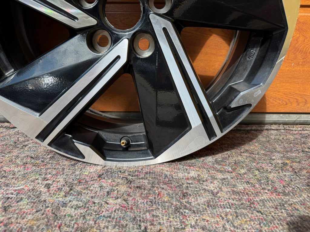 1x Alufelge 18 Zoll 7.0" 5x114.3 38ET Glanz Schwarz Mitsubishi Outlander Eclipse FEL3398408618to