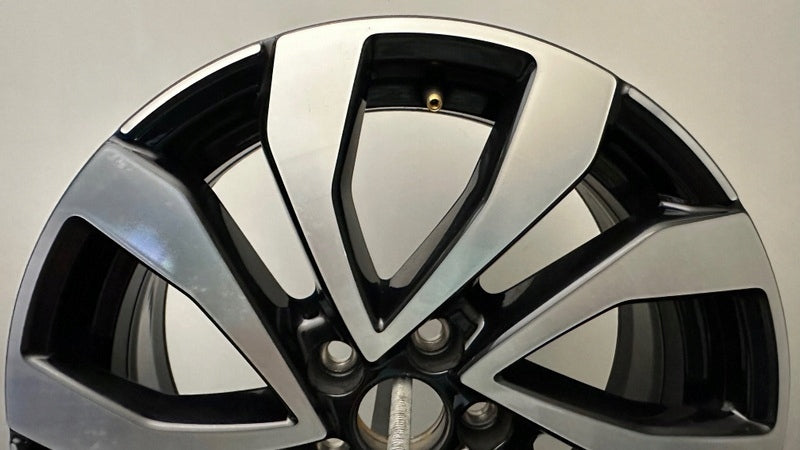 1x Alufelge 16 Zoll 6.0" 5x100 35ET Glanz Schwarz 2GM601025 VW Rim Wheel FEL6223242599qx