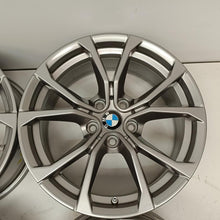 Load image into Gallery viewer, 4x Alufelge 17 Zoll 7.5" 5x112 30ET Glanz Grau 6883518 BMW 3 G21 G20 G23 FEL7050244408ft