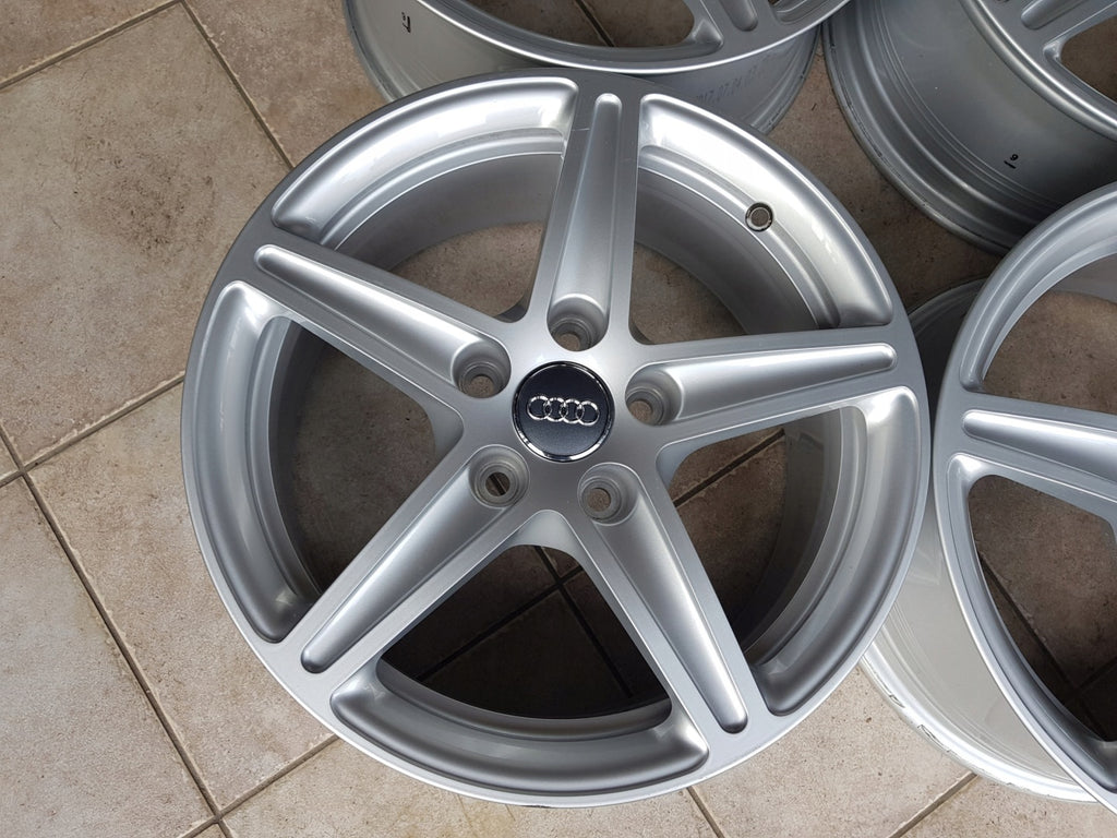 4x Alufelge 16 Zoll 7.0" 5x112 35ET Glanz Silber 8W0601025EF Audi A4 B9 C5 B7 FEL2815468890jy