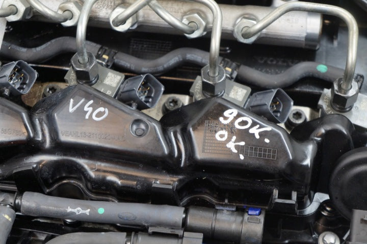 Motor Volvo S60 II V60 I D4204T8 2.0 120PS 88kW 90TKm Diesel Engine Unkomplett MOT3399846497fo