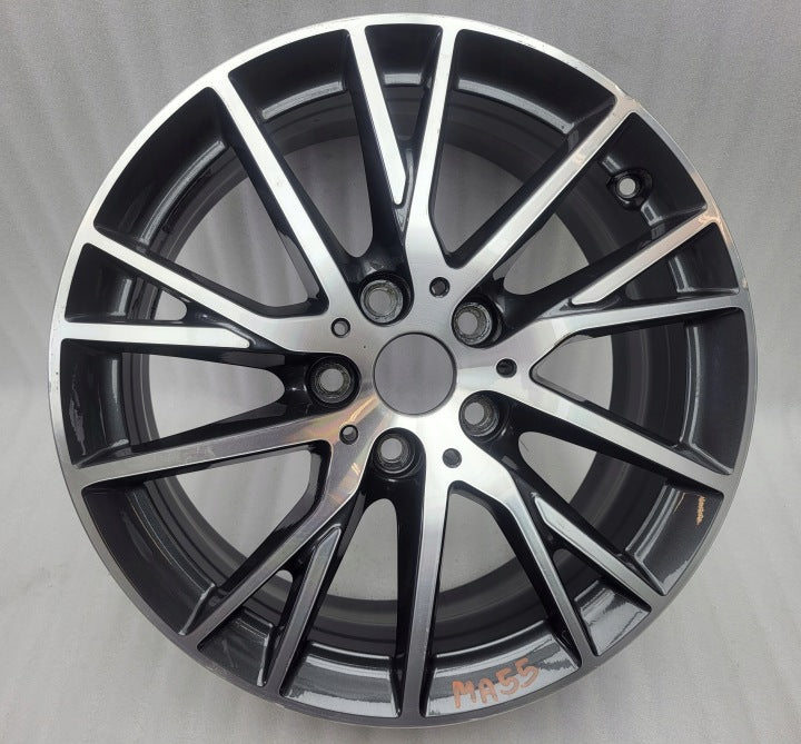 1x Alufelge 17 Zoll 7.0" 5x112 47ET Glanz Grau 7849122R BMW F45 1 F40 F46 Mg FEL1579746038iy