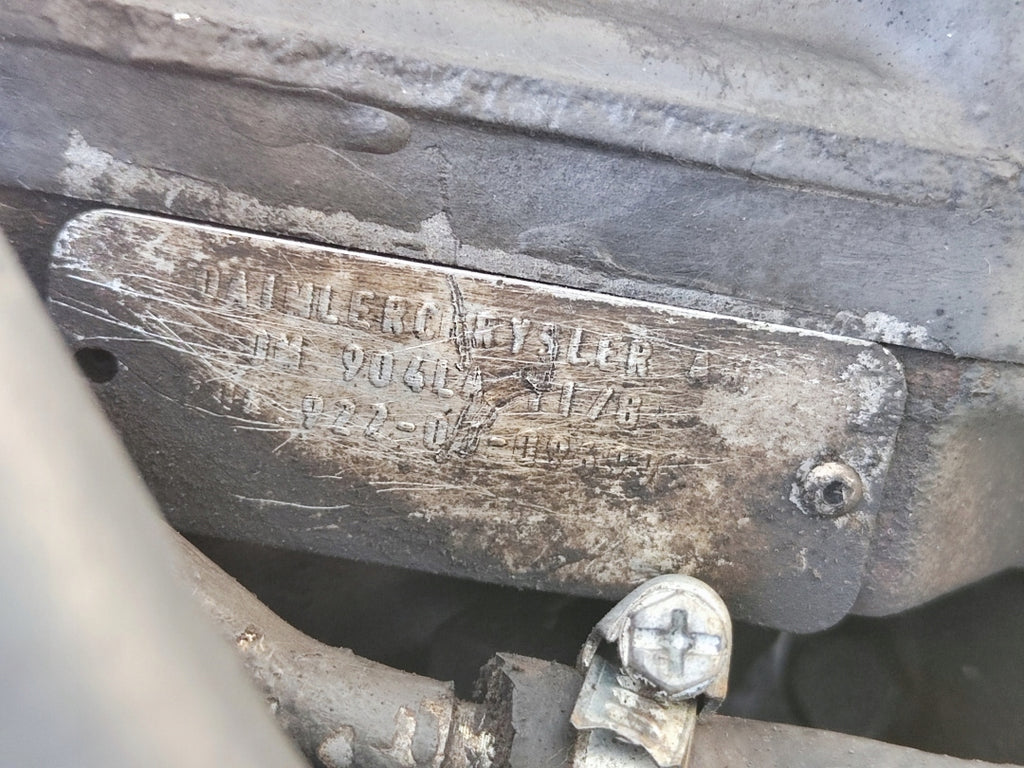 Motor Mercedes-Benz 904922 1999 Diesel Engine Komplett