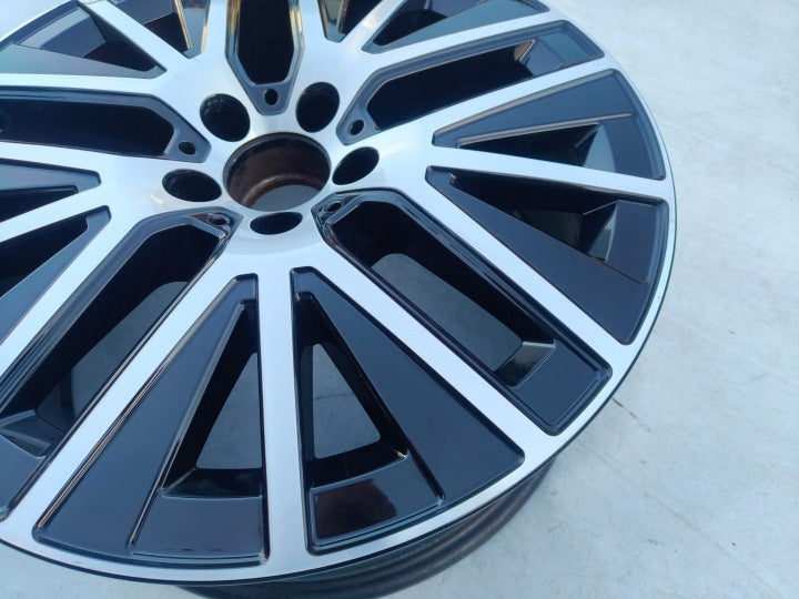 1x Alufelge 19 Zoll 8.0" 5x112 38ET Glanz Schwarz A2534014900 Mercedes-Benz Glc FEL5699819768mn