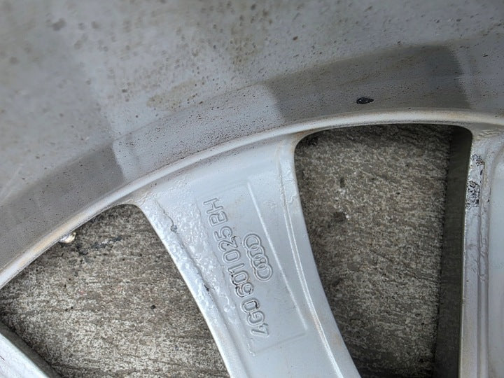 1x Alufelge 17 Zoll 8.0" 5x112 39ET Glanz 4G0601025BH Audi A5 A4 I Rim Wheel FEL6037311126up
