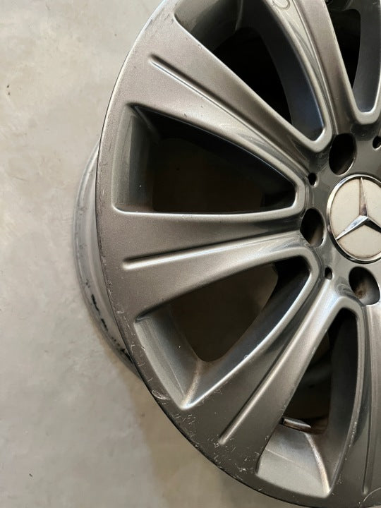 1x Alufelge 16 Zoll 8.0" 5x112 46ET A2124015802 Mercedes-Benz W212 Rim Wheel FEL5548714980pb