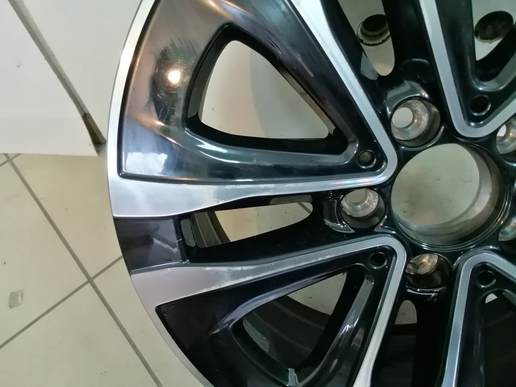 1x Alufelge 17 Zoll 6.5" 5x112 44ET Glanz Schwarz A1774012900 Mercedes-Benz FEL6204648647dq