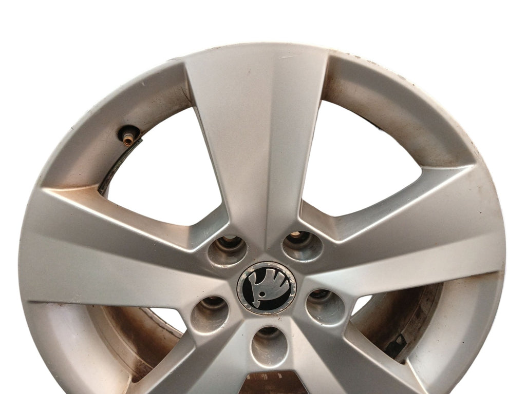 1x Alufelge 16 Zoll 6.5" 5x112 Glanz Silber MM3V0601025 Skoda Superb Ii FEL1053018438mh