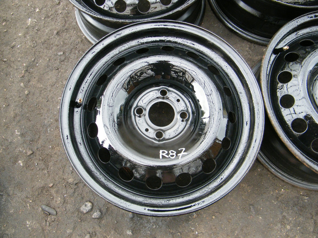 4x Alufelge 16 Zoll 6.5" 4x100 40ET 6JX15H2 Dacia Sandero Logan Captur Rim Wheel FEL1124914729qt
