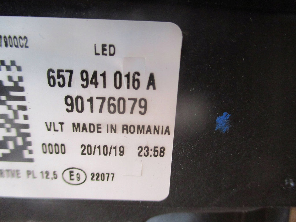 Frontscheinwerfer Skoda Scala 657941016A LED Rechts Scheinwerfer Headlight SCH3442994678xv
