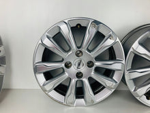 Laden Sie das Bild in den Galerie-Viewer, 4x Alufelge 16 Zoll 6.5&quot; 4x108 32ET Glanz Silber 9835097280 Opel Mokka Rim Wheel