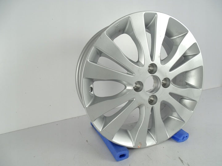 1x Alufelge 16 Zoll 5.5" 4x114.3 529101J350 Hyundai Rim Wheel FEL6037103128ay