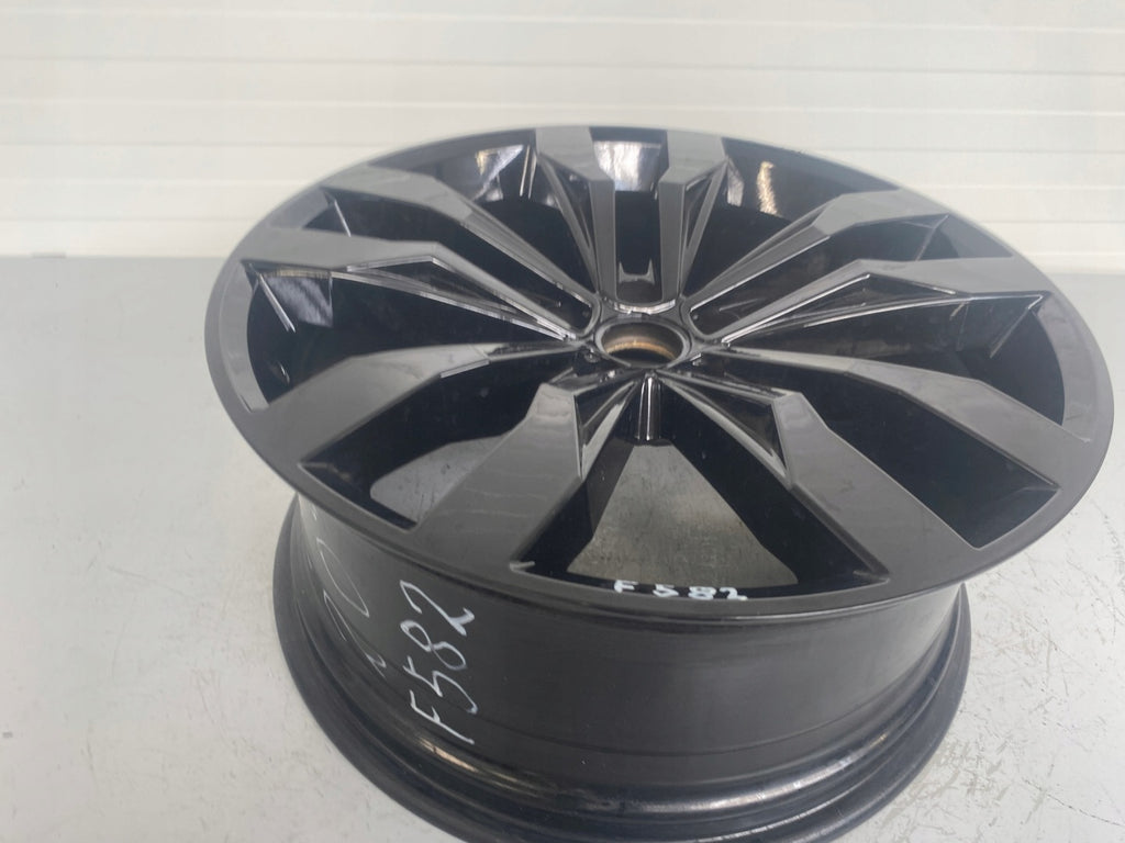 1x Alufelge 20 Zoll 8.5" 5x112 38ET Glanz Schwarz 5NA601025G Mg Tiguan Rim Wheel FEL7454355256fb
