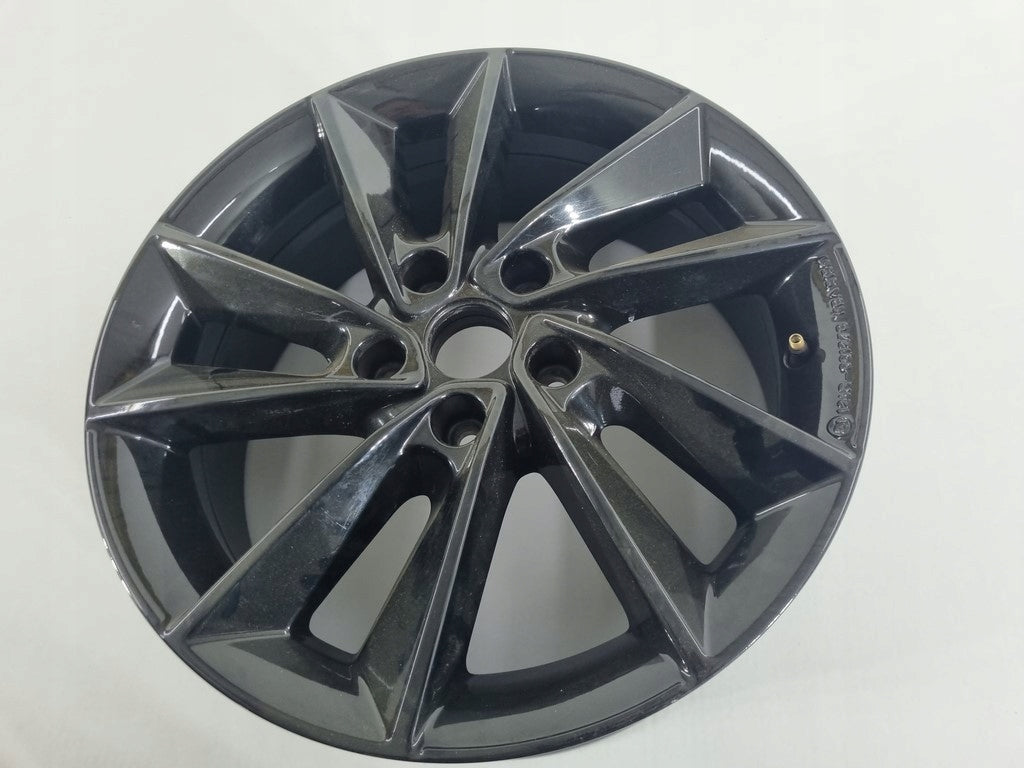 1x Alufelge 17 Zoll 6.5" 5x112 38ET Glanz Schwarz DK65738 Skoda I Rim Wheel FEL2950881892ek