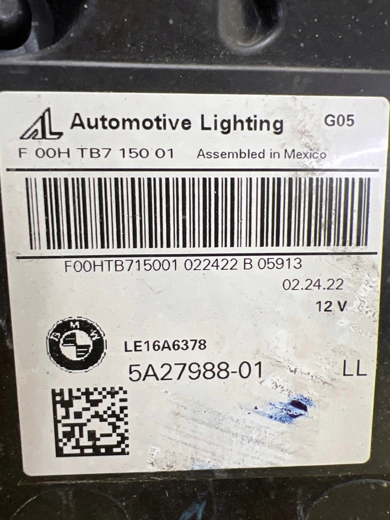 Frontscheinwerfer BMW X5 G05 X6 G06 5A27988-01 LED Rechts Scheinwerfer Headlight SCH9685303394re