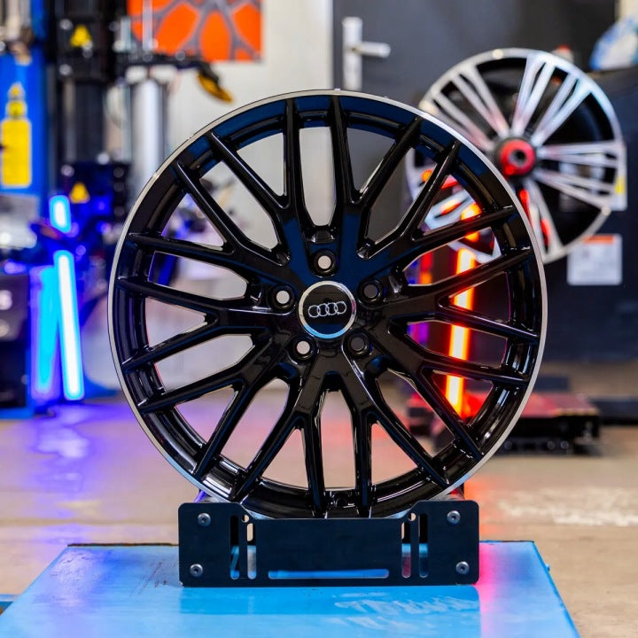 4x Alufelge 19 Zoll 8.5" 5x112 43ET Glanz Schwarz 4G9601025K Audi A4 A3 FEL9090556176ov