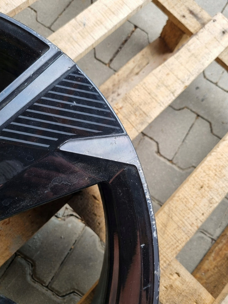 1x Alufelge 20 Zoll 8.5" 5x108 45ET Glanz Schwarz 9837449277 Peugeot 508