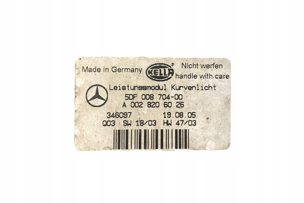 Frontscheinwerfer Mercedes-Benz W211 Rechts Scheinwerfer Headlight SCH4751481702qx