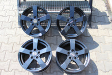 Load image into Gallery viewer, 4x Alufelge 16 Zoll 7.5" 5x112 50ET Matt Schwarz KBA49734 Audi I Rim Wheel FEL9767864672bt