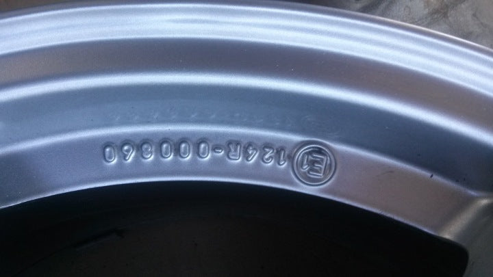 1x Alufelge 16 Zoll 7.0" 5x120 40ET KBA49998 Rim Wheel FEL7163803260cx