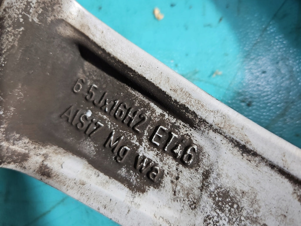 1x Alufelge 16 Zoll 6.5" 5x112 46ET Glanz Silber 5E0601025BJ Skoda Superb Ii FEL9519372851bf