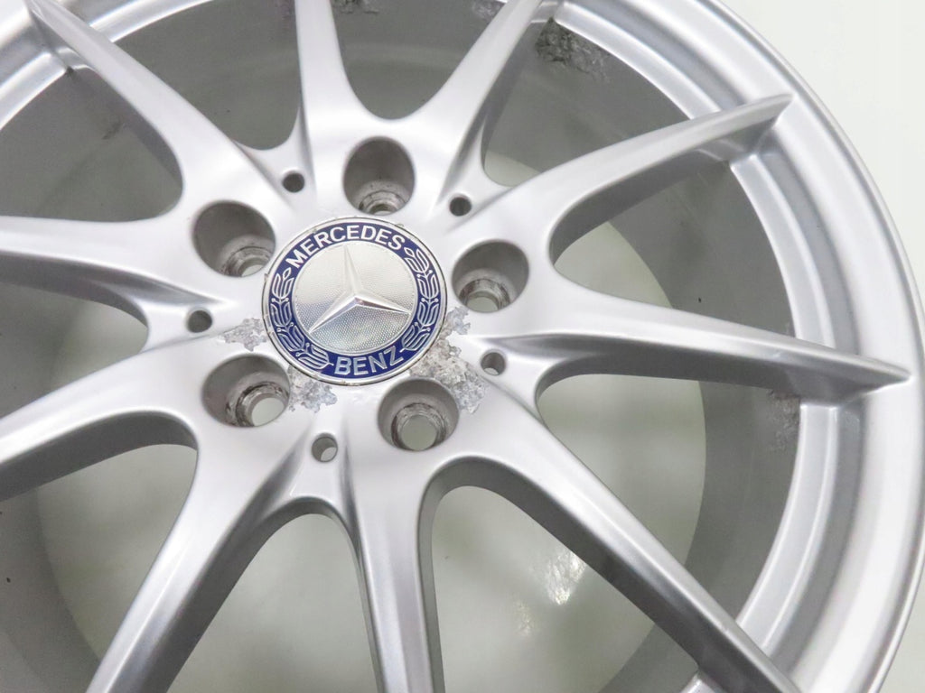 4x Alufelge 17 Zoll 6.5" 5x112 49ET Silber A2464010102 Mercedes-Benz W246 FEL4631597142oa