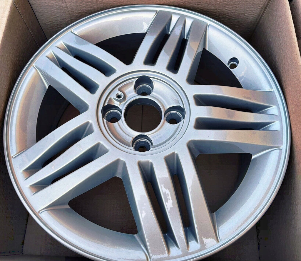 4x Alufelge 16 Zoll 6.5" 4x100 49ET Silber 1665410049601 Renault Megane Scenic