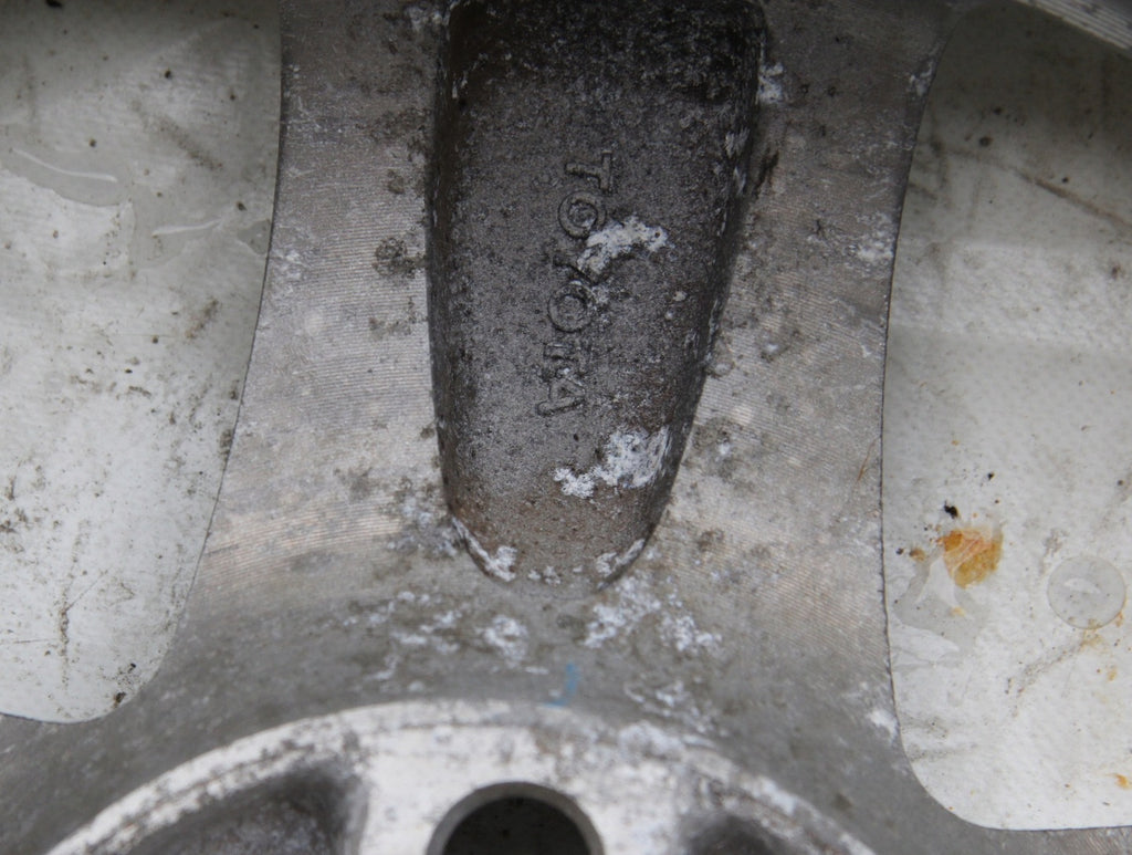 1x Alufelge 16 Zoll 6.5" 5x114.3 50ET Toyota Rim Wheel