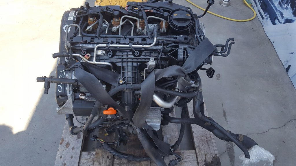 Motor VW Polo CAY 1.6 TDI 144TKm Diesel Engine Komplett