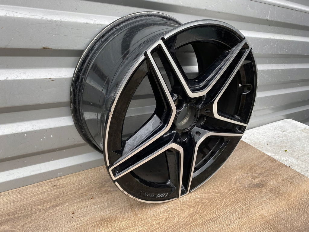 1x Alufelge 18 Zoll 8.5" 5x112 49ET Glanz Graphit A2054019600 Mercedes-Benz Amg