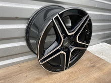 Load image into Gallery viewer, 1x Alufelge 18 Zoll 8.5&quot; 5x112 49ET Glanz Graphit A2054019600 Mercedes-Benz Amg