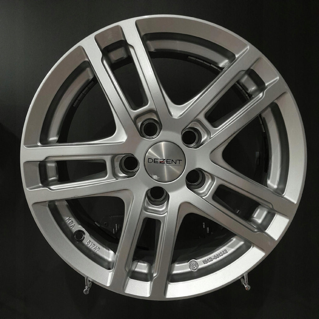 4x Alufelge 15 Zoll 6.0" 5x105 37ET Glanz Silber Chevrolet Cruze Astra Rim Wheel FEL2008775073sl