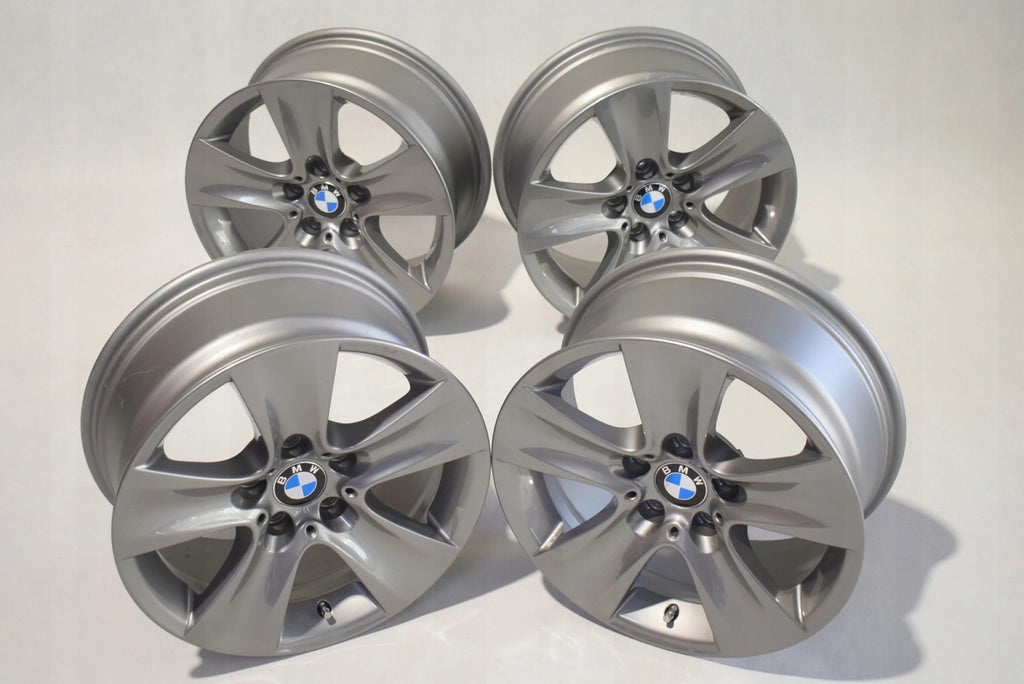 4x Alufelge 17 Zoll 8.0" 5x120 30ET Glanz Grau 6790172 BMW 5 F11 F06 F10 F12 FEL4085171239wg